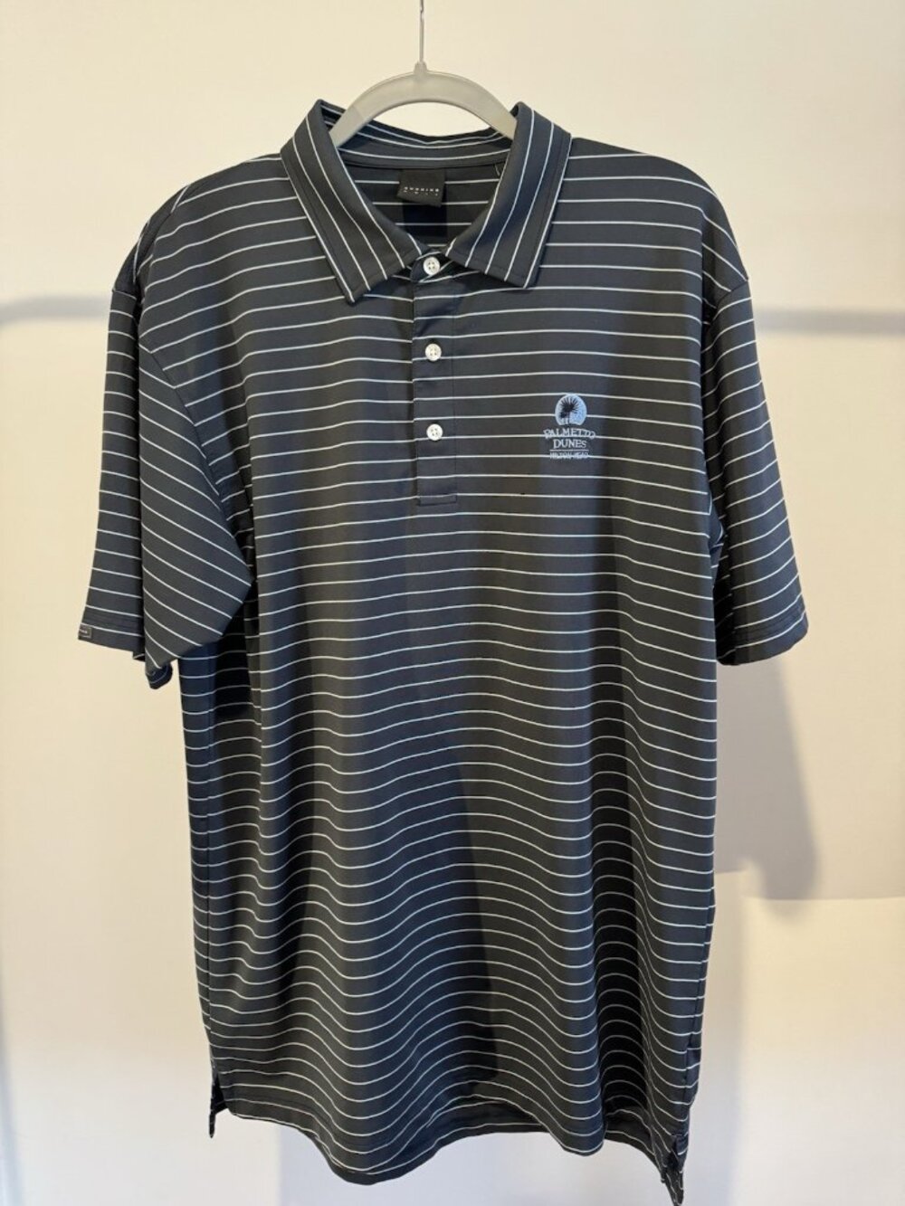 Dunning Golf Polo Men's XL Blue